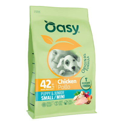 Oasy Dog Original Puppy Small & Mini Pollo