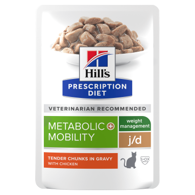 Hill's Prescription Diet Feline Metabolic + Mobility busta 12x85g