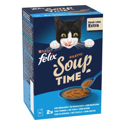 Purina Felix Soup Time Original 6x48g