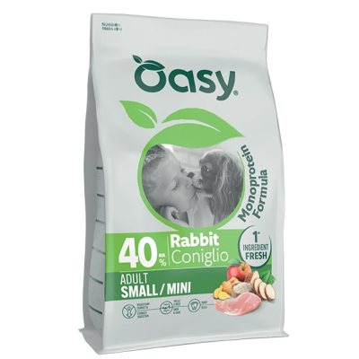 Oasy Dog Monoprotein Adult Small/Mini Coniglio