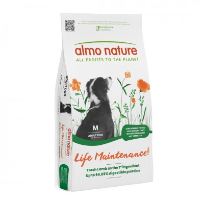 Almo Nature Life Mantenance Medium Adult Agnello 12kg