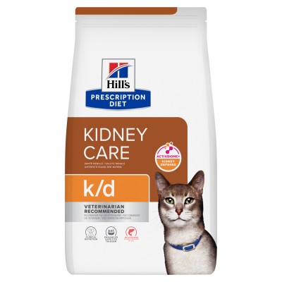 Hill's Prescription Diet Feline K/d con Salmone crocchetta