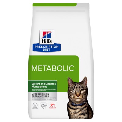 Hill's Prescription Diet Feline Metabolic Salmone crocchetta