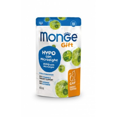 Monge Gift Gatto Energy Topping Hypo con Micoralghe 60ml