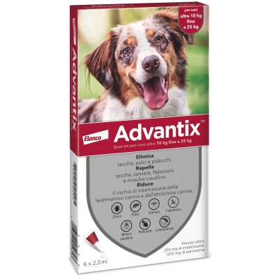Advantix Spot-On per cani 10-25kg