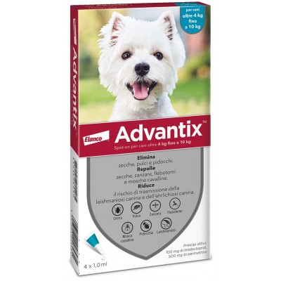Advantix Spot-On per cani 4-10kg