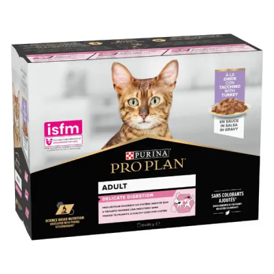 Purina Pro Plan Delicate Mousse Multipack Lattine 12x85g