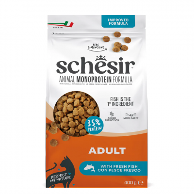 Schesir Cat Dry Mantenimento Ricco in Pesce