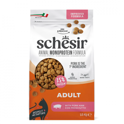 Schesir Cat Dry Mantenimento Ricco in Prosciutto