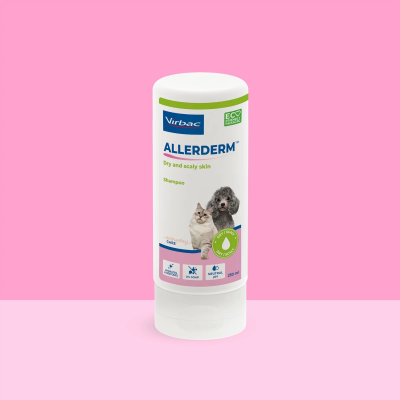 Virbac Allerdem Shampoo per Cute Scca e Squamosa per Cani e Gatti 250ml