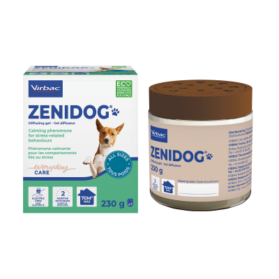 Virbac Zenidog Diffusore in Gel con Feromoni Calmanti per Cani 230g