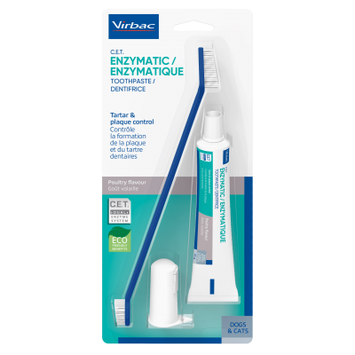 Virbac Kit C.E.T. per l’Igiene Orale di Cani e Gatti