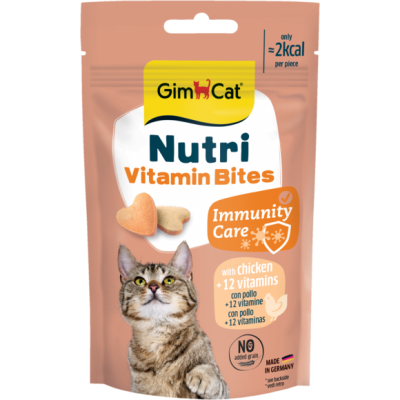 GimCat Nutri Vitamin Bites 40g