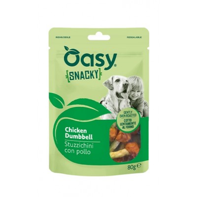 Oasy Dog Snacky Stuzzichini con Pollo 80g