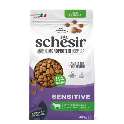Schesir Cat Dry Mantenimento Ricco in Agnello
