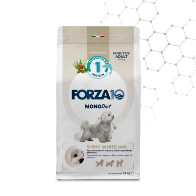Forza 10 Diet Mini&Toy Shiny White Care 1,5kg
