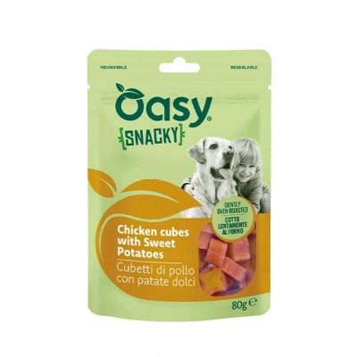 Oasy Dog Snacky Cubetti 80g