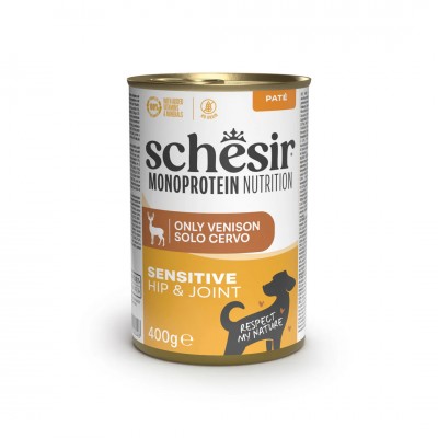 Schesir Dog Monoprotein Sensitive Hip & Joint Solo Cervo