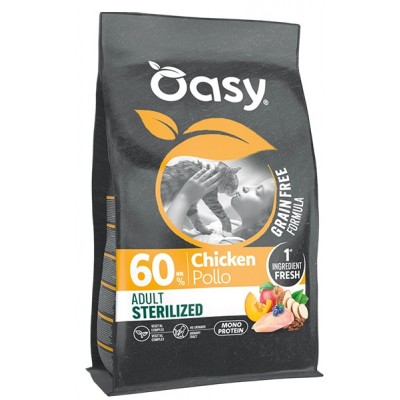 Oasy Cat Grain Free Sterilized Pollo